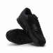 All black мъжки маратонки черен деним it240419-17 4
