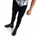 Мъжки черни дънки Slim fit it041019-25 2