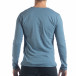 Мъжка блуза V-neck в синьо it040219-85 3