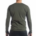 Мъжка блуза V-neck в милитъри зелено it040219-84 3