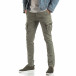 Мъжки панталон тип карго в сиво-бежово it210319-22 3