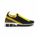 Slip-on черни мъжки маратонки жълт кант it260919-7 3