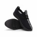 Мъжки текстилни спортни обувки All black it240419-1 4