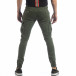 Зелен карго панталон с ципове на крачолите it040219-35 4