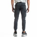 Мъжки сив карго панталон с маншети трико it170819-11 4