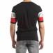 Мъжка тениска в черни и червени блокове it150419-74 3
