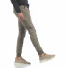 Мъжки Cargo Jogger панталон в сиво-бежово it040219-29 5