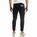 Мъжки черни дънки Cargo Jogger it170819-55 3