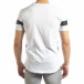 Мъжка удължена тениска в бяло it150419-93 3