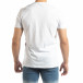 Мъжка бяла тениска с неонови апликации it150419-68 3