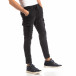 Мъжки Cargo Jeans в черно it261018-17 2