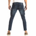 Рокерски мъжки Cargo Jeans в синьо it261018-11 4