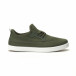Мъжки леки спортни обувки в милитъри зелено it250119-15 2