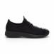 Мъжки текстилни спортни обувки All black it240419-1 3