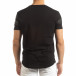 Мъжка удължена тениска в черно it150419-94 3