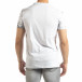 Мъжка бяла тениска LIFE с пикселиран принт it150419-52 3