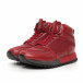 Мъжки високи спортни обувки в червено it130819-25 3
