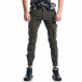 Зелен панталон Cargo Jogger с ципове на крачолите it010221-45 2