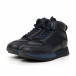 Мъжки високи спортни обувки в синьо it130819-24 3