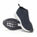 Мъжки slip-on маратонки тип чорап в черно it130819-1 4
