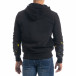 Черен мъжки суичър hoodie с принт it071119-64 4