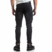 Мъжки черни Cargo Jeans рокерски стил it170819-53 4