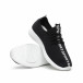 Мъжки текстилни спортни обувки в черно it240419-2 4