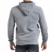 Сив мъжки суичър hoodie с принт it071119-65 3