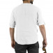 Мъжка ленена риза бяла it260523-4 3