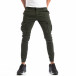 Мъжки Cargo Jogger панталон в зелено it250918-4 4