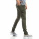 Мъжки панталон тип карго в зелено it210319-23 3