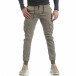 Мъжки Cargo Jogger панталон в сиво-бежово it040219-29 3