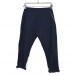 Мъжки тъмносин панталон от памук и лен it120422-18 3