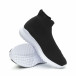 Мъжки черни кецове чорап с грайфер it150319-8 4