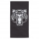 Плажна кърпа черна с принт тигър tsf120416-9 2
