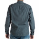 Синя мъжка риза Regular fit с пагони lp290918-175 3