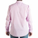 Мъжка лилава риза на фино каре lp290918-173 3