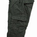 Зелен карго панталон със закопчаване и ластик 8164 tr220223-2 4