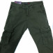 Зелен Cargo Jogger панталон с цип 8166 tr250523-1 4