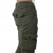 Мъжки зелен карго панталон Jogger & Big Size 8022 tr270421-11 5