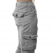Светлосив мъжки панталон Cargo Jogger tr230222-1 4