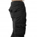 Черен мъжки панталон Cargo Jogger 8016 tr161220-22 4