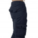 Син мъжки панталон Cargo Jogger 8016 tr161220-21 4