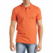 Basic polo мъжка тениска в оранжево tr080520-54 2