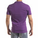 Мъжка тениска пике polo shirt в лилаво tr110320-16 3