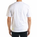 Мъжка бяла тениска с джоб tr080520-6 3