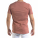 Мъжка розова тениска с принт tr110320-70 3