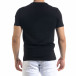 Мъжка черна тениска с принт tr110320-53 3