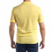 Мъжка тениска пике polo shirt в жълто tr110320-17 3