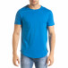 Basic мъжка тениска в синьо tr080520-41 2